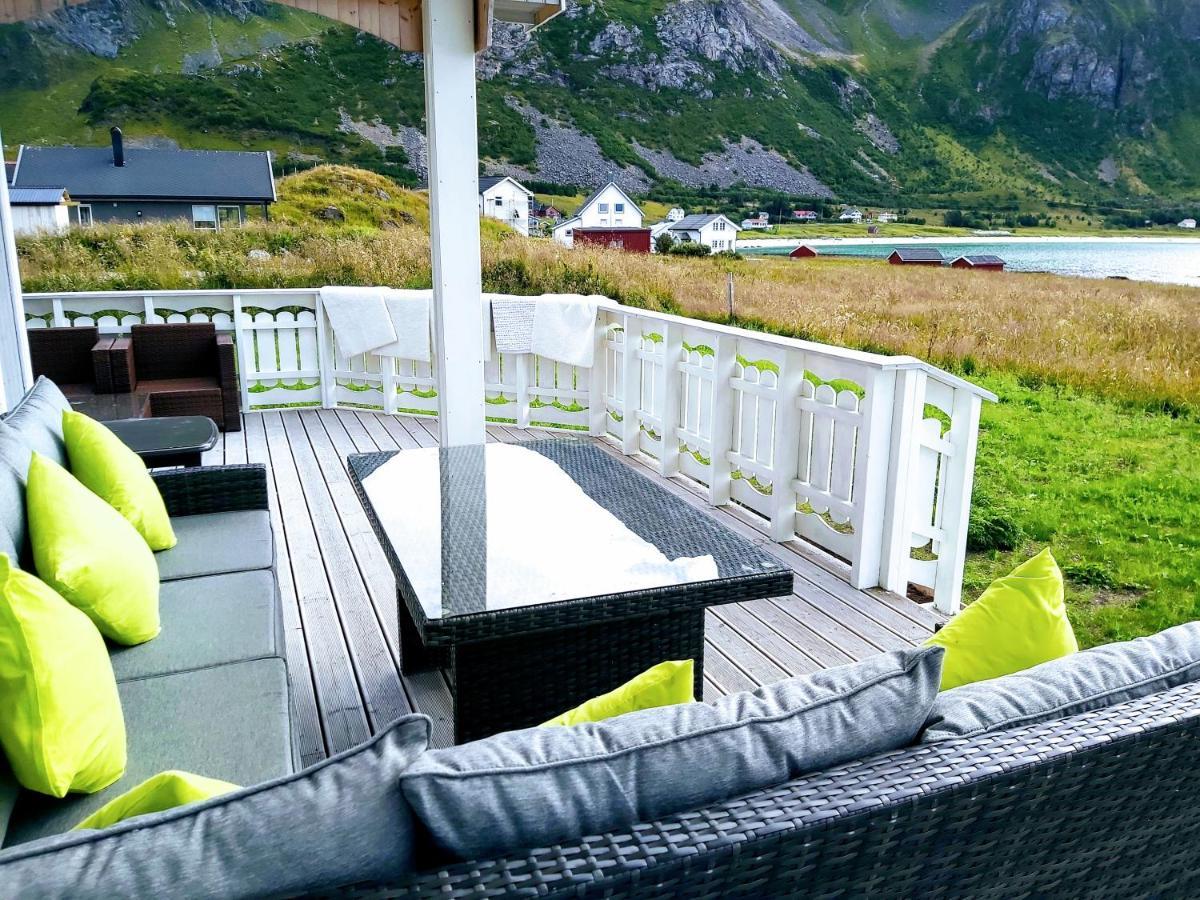 Banpim Beachside Lofoten Ramberg Exterior photo